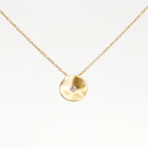 Seed Diamond Necklace in 14k Gold by Branch