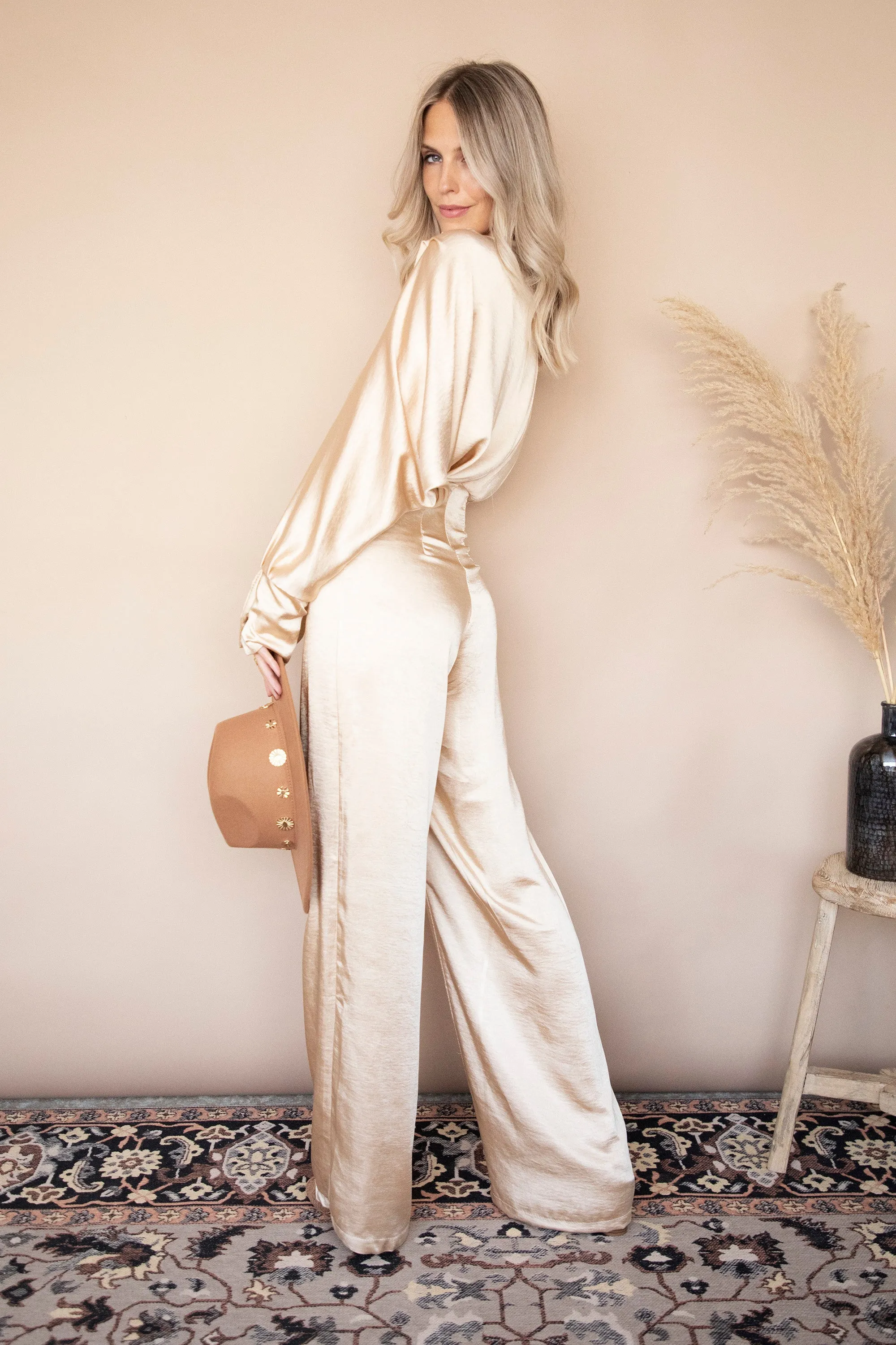 Silky Sue Beige - Jumpsuit