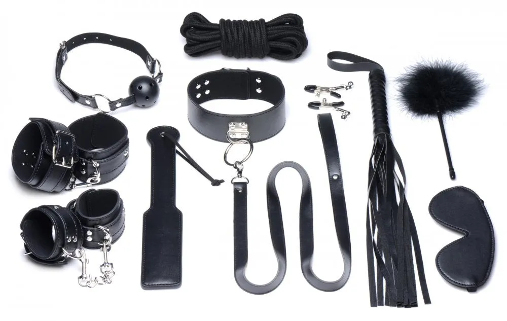 ST Deluxe 10 Piece Bondage Set