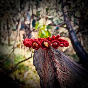 Tiger eye beads bracelet