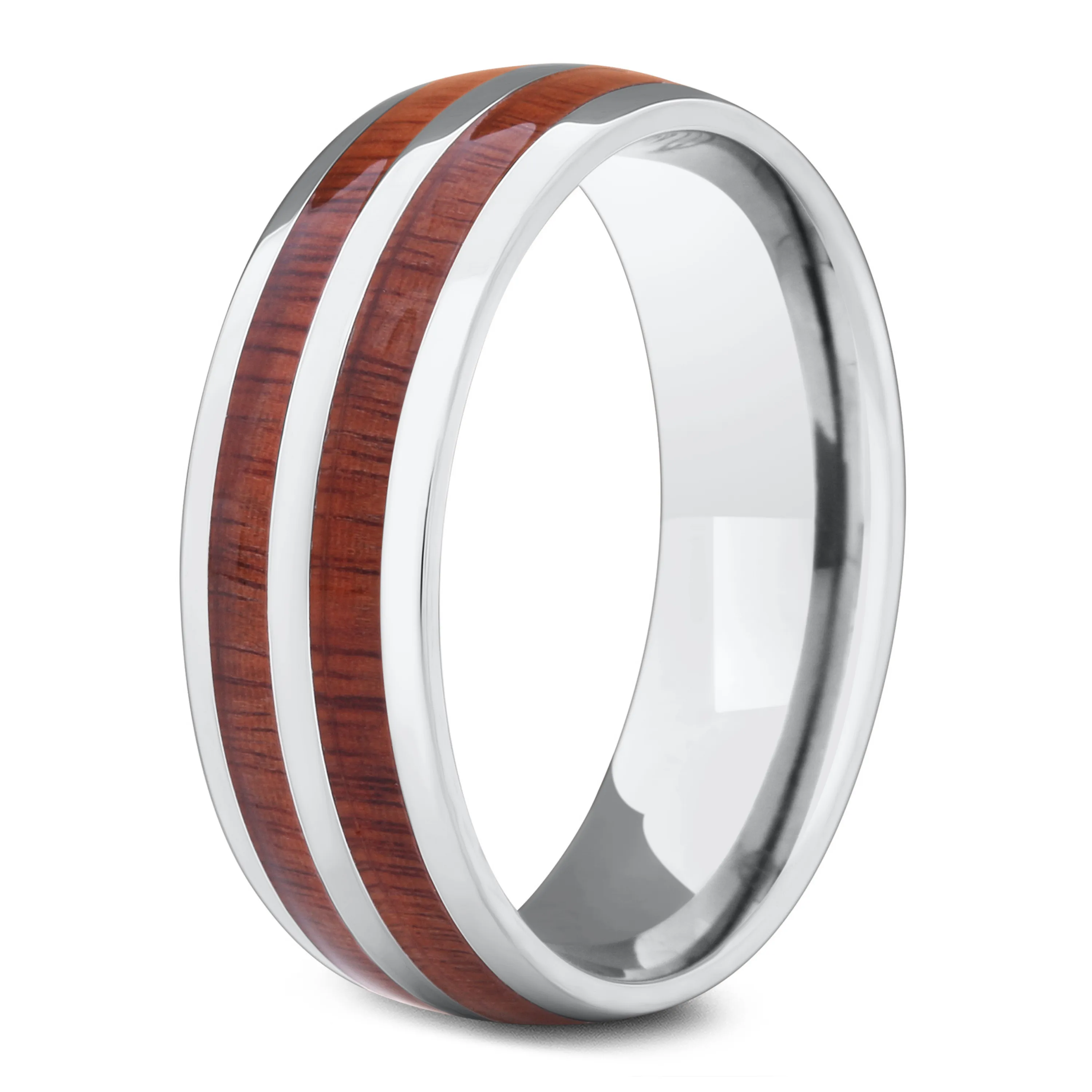 Titanium Wooden Barrel Ring