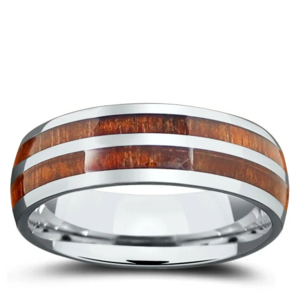 Titanium Wooden Barrel Ring