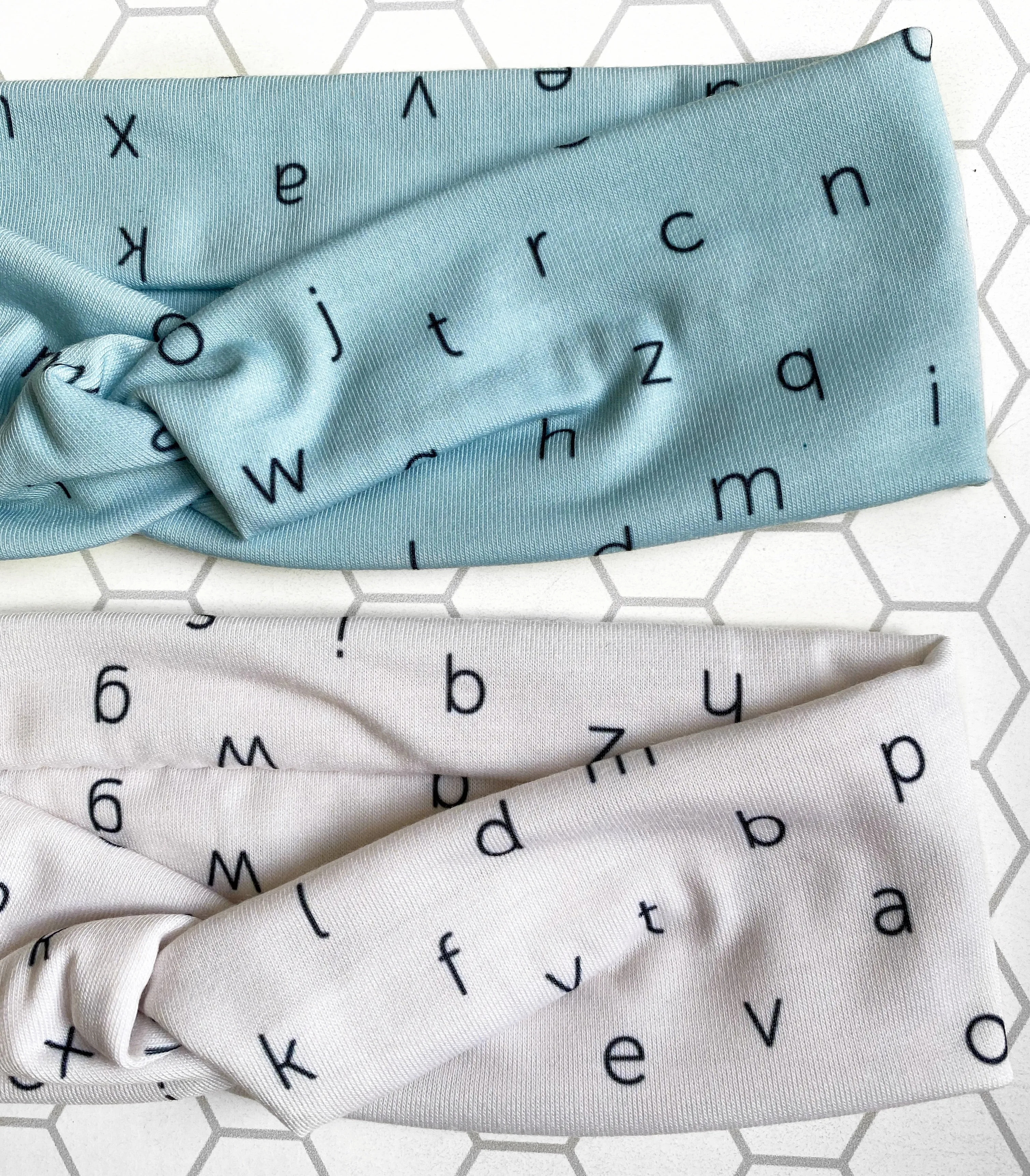 Trendy Alphabet Knotties Headband