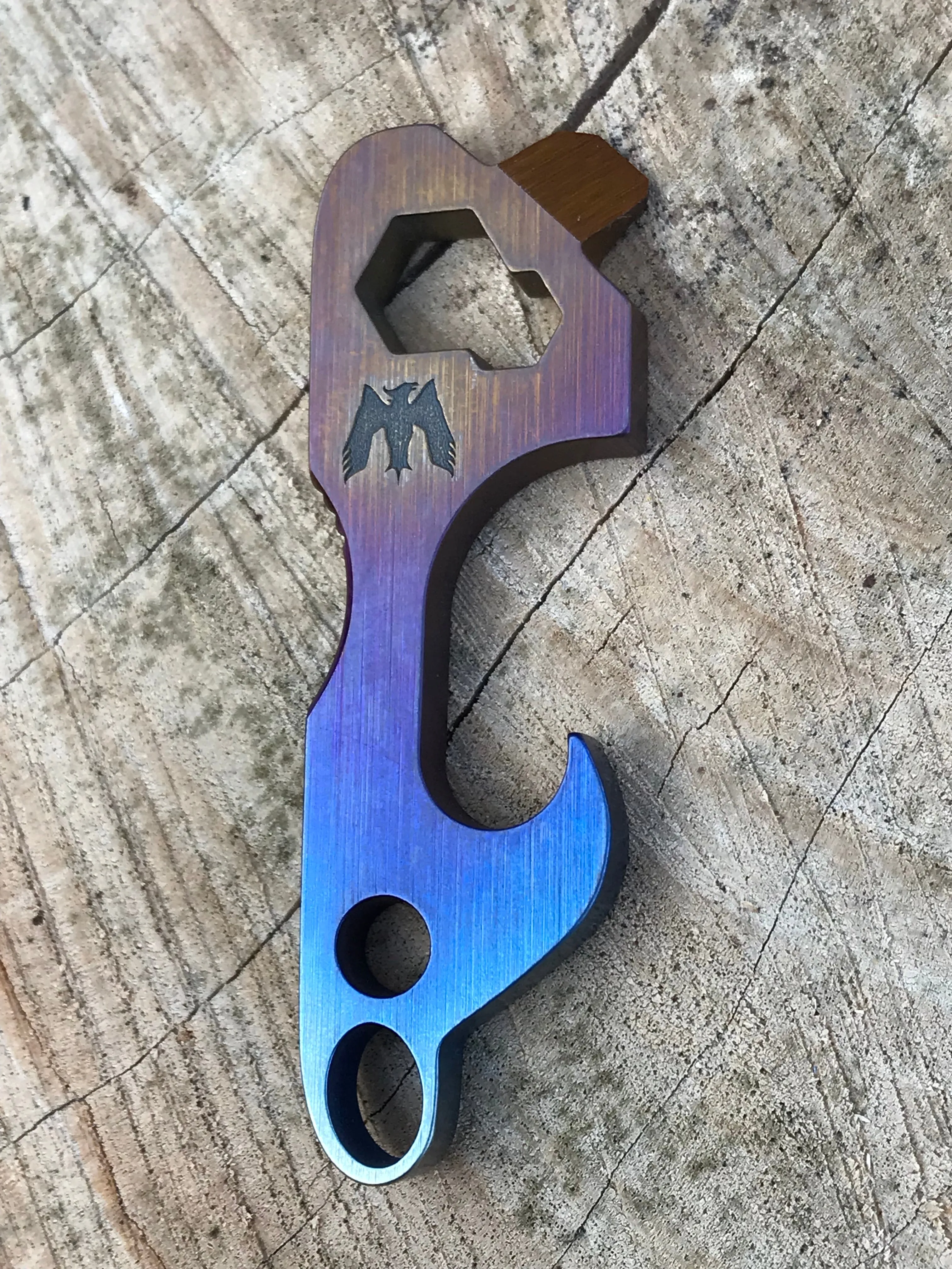 TTP-3 Titanium Bottle Opener Multi-Tool