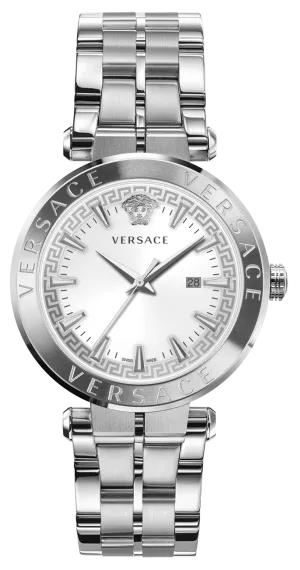 Versace Men's Watch Aion 44mm White Silver VE2G00321